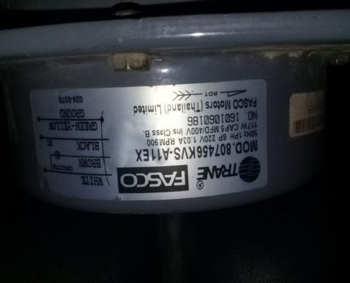 موتور مروحة التكييف 11