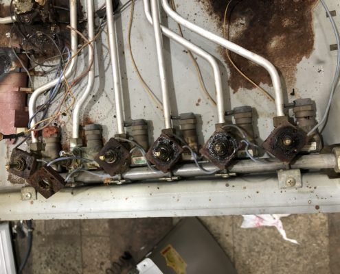 تنظيف البوتاجاز من الصدأ 13