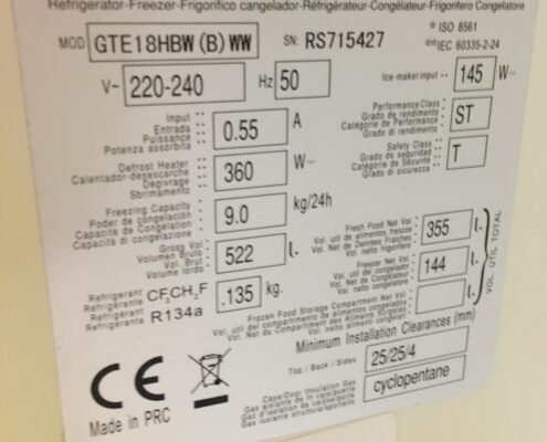 صيانة فريزر جنرال اليكتريك 10